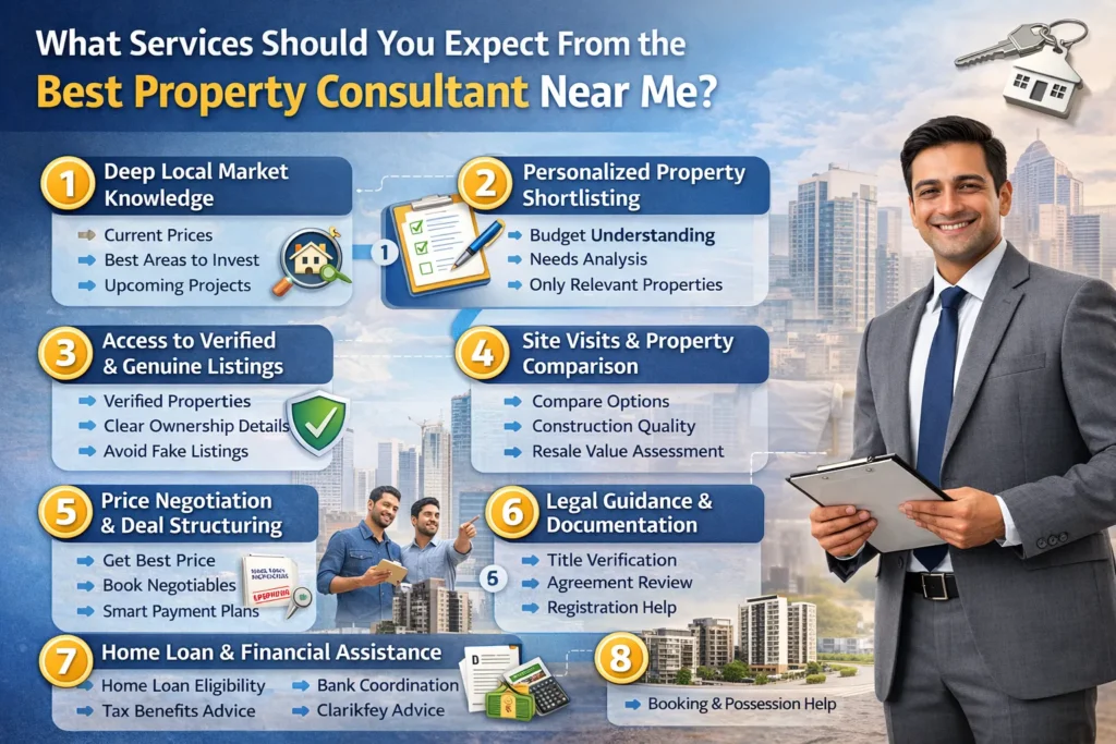 best property consultant infography image